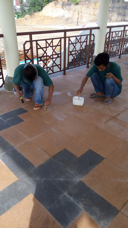 Cleaning Service Masjid Islamic Center Balikpapan